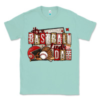 Seafoam it's a baseball kinda day Classic Tee - Jasminsmagicworld