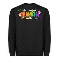 Black lgbtq human  libbey glass Heavyweight Sweatshirt - HRA Design Shop