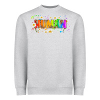 Heather Grey lgbtq human  libbey glass Heavyweight Sweatshirt - HRA Design Shop