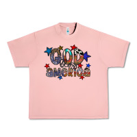 Salmon god bless america Urban Heavy Tee - CowhideDigitalArt
