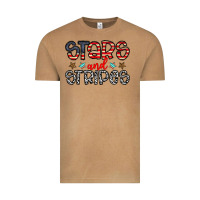 Vintage Camel stars and stripes Vintage Tee - CowhideDigitalArt