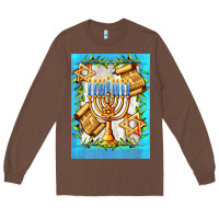 Chestnut candlestick with parchment Long Sleeve Tee - AdoDesignShop