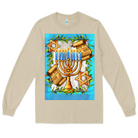 Mushroom candlestick with parchment Long Sleeve Tee - AdoDesignShop