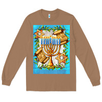 Toasted Coconut candlestick with parchment Long Sleeve Tee - AdoDesignShop