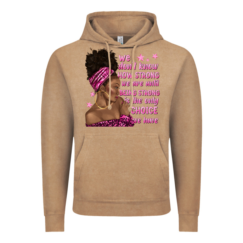 Afro Woman Cancer Vintage Hoodie by texasbilliewilder | Teevron