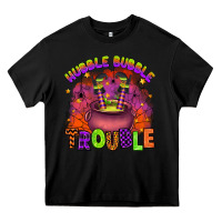 Black hubble bubble trouble Heavy Core Tee - Artiststas