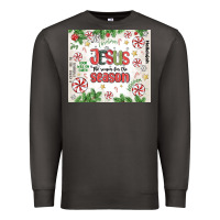 Smoke christian christmas  jesus the reason Premium Sweatshirt - MaliasSmallBusiness