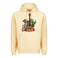 Pina Colada ,mexican sombrero guitar rose cactus Premium Hoodie - Artiststas