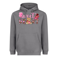 Storm sweetheart with bear Heavyweight Hoodie - NancyCooperArtShop