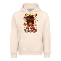 Sandshell one merry teacher afro messy bun Urban Hoodie - texasbilliewilder