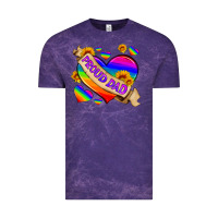 Lgbtq Proud Dad Vintage Tee | Teevron