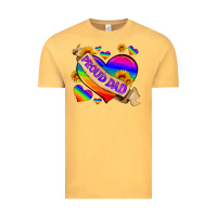 Vintage Mustard lgbtq proud dad Vintage Tee - HRA Design Shop