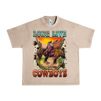 French Oak long live cowboys Urban Heavy Tee - FaDigitalArtStudio
