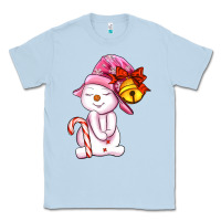 Dusty Blue winter pink snowman Classic Tee - AdoDesignShop