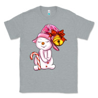Heather Grey winter pink snowman Classic Tee - AdoDesignShop