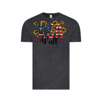 Vintage Black usa yall Vintage Tee - RacoonDesign