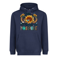 Navy with god all things are possible malias Heavyweight Hoodie - MaliasSmallBusiness