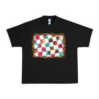 Black race background with leopard frame Urban Heavy Tee - HRA Design Shop