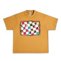 Peanut Butter race background with leopard frame Urban Heavy Tee - HRA Design Shop