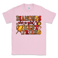 Bubblegum Pink diamonds are a girl's best friend softball Classic Tee - Jasminsmagicworld