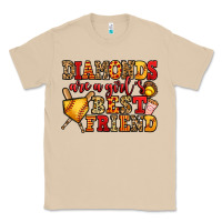 Mushroom diamonds are a girl's best friend softball Classic Tee - Jasminsmagicworld