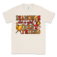 Natural diamonds are a girl's best friend softball Classic Tee - Jasminsmagicworld