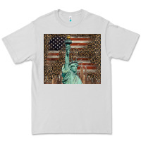 Dove Grey statue of liberty tumbler Premium Tee - BarkalooDesign