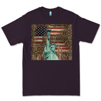 Plum statue of liberty tumbler Premium Tee - BarkalooDesign