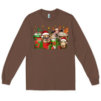 Chestnut christmas cows coffee Long Sleeve Tee - Jasminsmagicworld