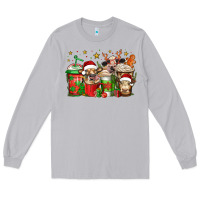 Moon Dust christmas cows coffee Long Sleeve Tee - Jasminsmagicworld