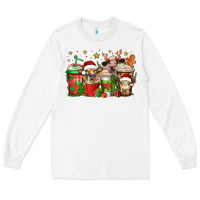 White christmas cows coffee Long Sleeve Tee - Jasminsmagicworld
