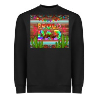 Black proud dad tumbler Heavyweight Sweatshirt - HRA Design Shop