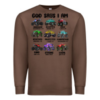 Chestnut god says i am Premium Sweatshirt - MaliasSmallBusiness