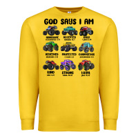 Lemon god says i am Premium Sweatshirt - MaliasSmallBusiness