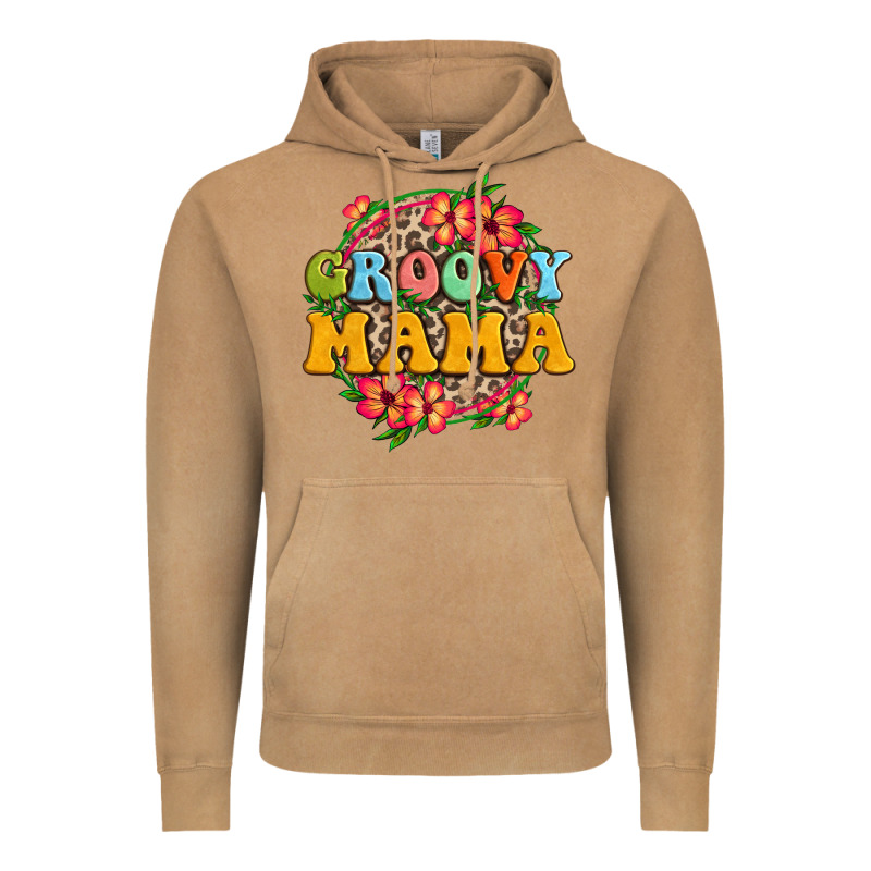 Groovy Mama Vintage Hoodie by Zillion Design Studio | Teevron