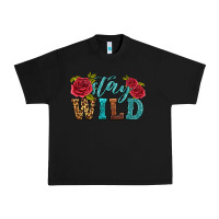 Black stay wild Urban Heavy Tee - HRA Design Shop