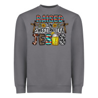 Storm raised on sweet and tea jesus Heavyweight Sweatshirt - CowhideDigitalArt