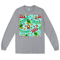 Heather Grey class of 2022 graduation seamless pattern Long Sleeve Tee - BundleAndBundleShop