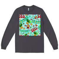 Smoke class of 2022 graduation seamless pattern Long Sleeve Tee - BundleAndBundleShop