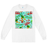 White class of 2022 graduation seamless pattern Long Sleeve Tee - BundleAndBundleShop