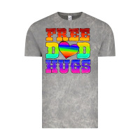 Cloud Rock lgbtq free dad hugs Vintage Tee - HRA Design Shop