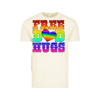Lgbtq Free Dad Hugs Vintage Tee | Teevron