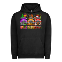 Pigment Black Hallothanksmas trucks Urban Hoodie - texasbilliewilder