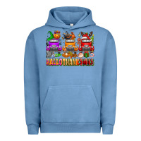Pigment Pebble Blue Hallothanksmas trucks Urban Hoodie - texasbilliewilder