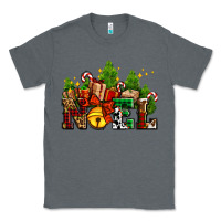 Charcoal Heather western noel Christmas gifts Classic Tee - AdoDesignShop