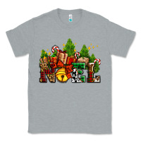 Heather Grey western noel Christmas gifts Classic Tee - AdoDesignShop