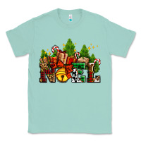 Seafoam western noel Christmas gifts Classic Tee - AdoDesignShop