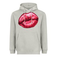 Moon Dust lips mark Heavyweight Hoodie - NancyCooperArtShop