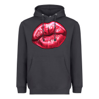 Lips Mark Heavyweight Hoodie | Teevron