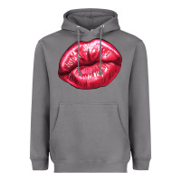 Storm lips mark Heavyweight Hoodie - NancyCooperArtShop